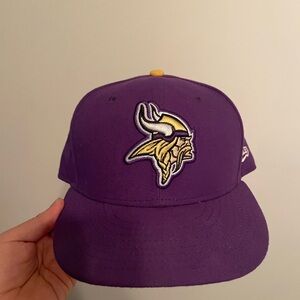 New Era Purple 59FIFTY NFL Fitted Hat
